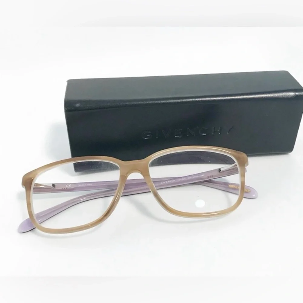 Givenchy Eyeglasses Light Brown and Lavender